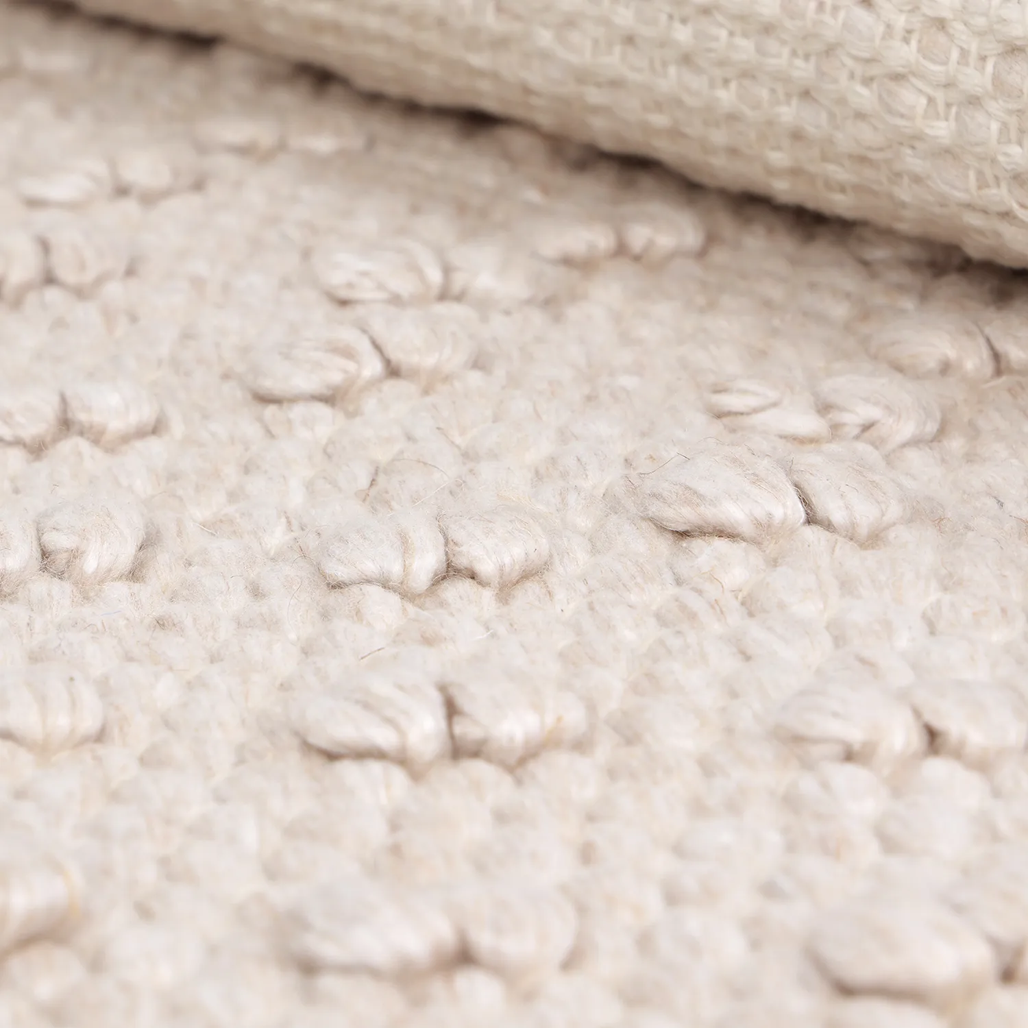 Koberec na vnútorné a vonkajšie použitie - Todi Wool Look (krém)
