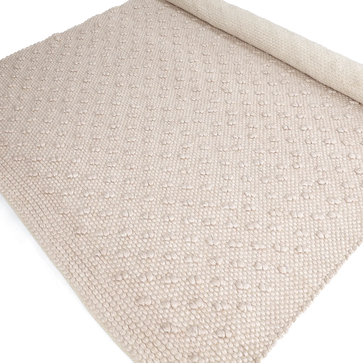 Koberec na vnútorné a vonkajšie použitie - Todi Wool Look (krém)