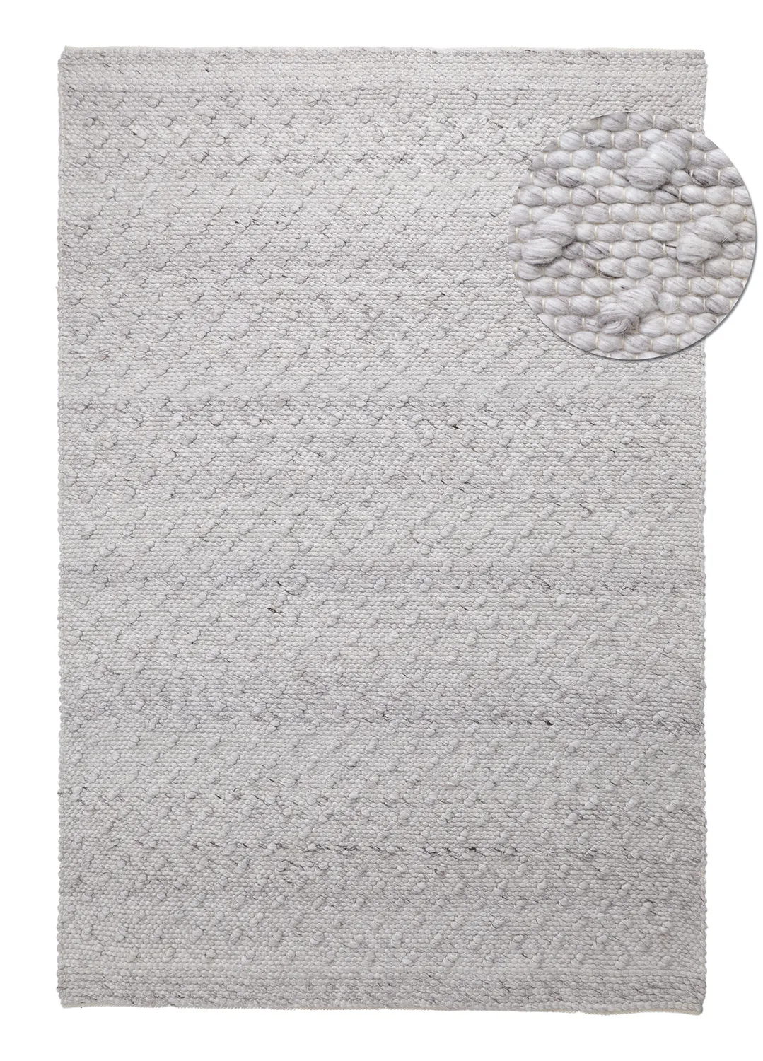 Koberec na vnútorné a vonkajšie použitie - Todi Wool Look (sivá/béžová)