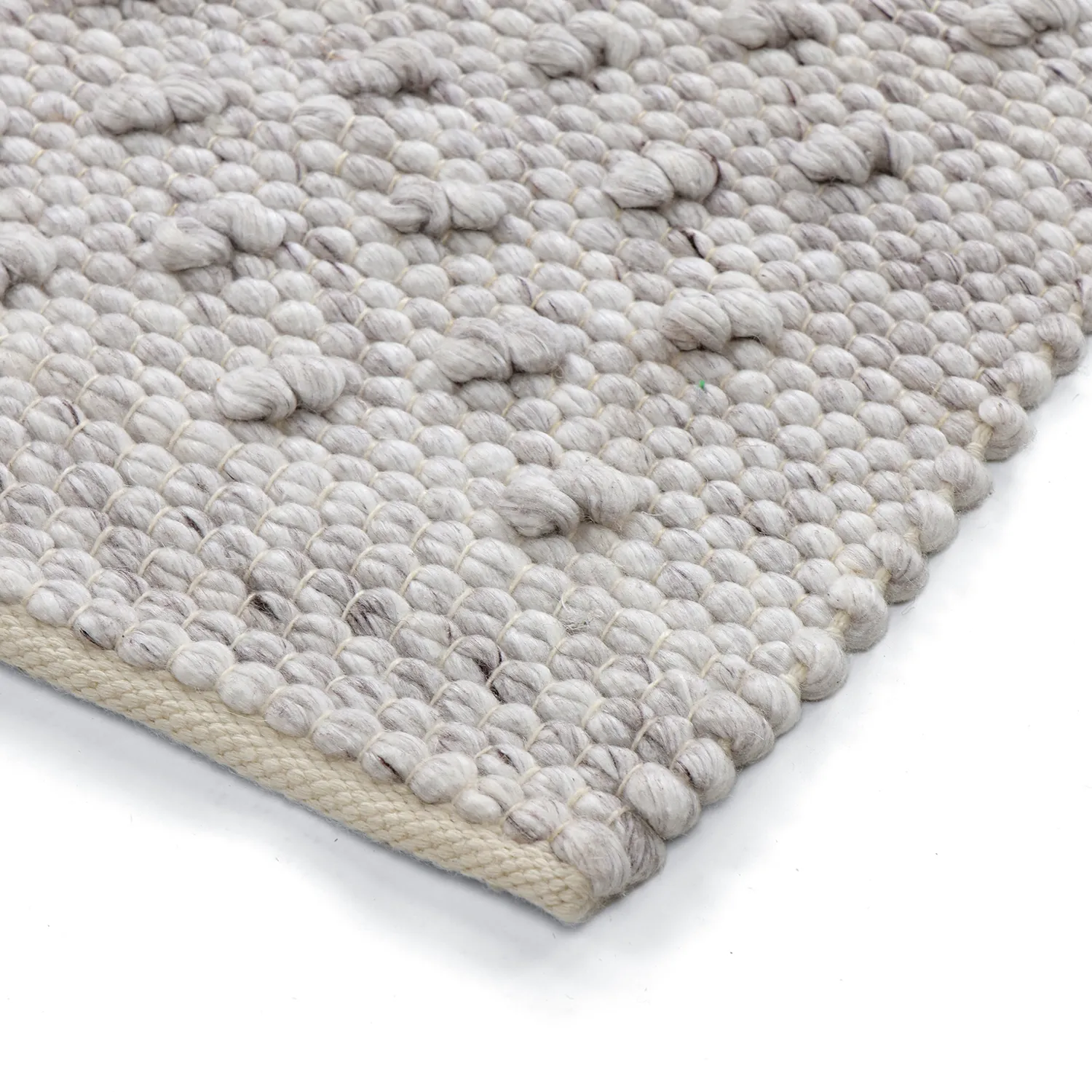 Koberec na vnútorné a vonkajšie použitie - Todi Wool Look (sivá/béžová)