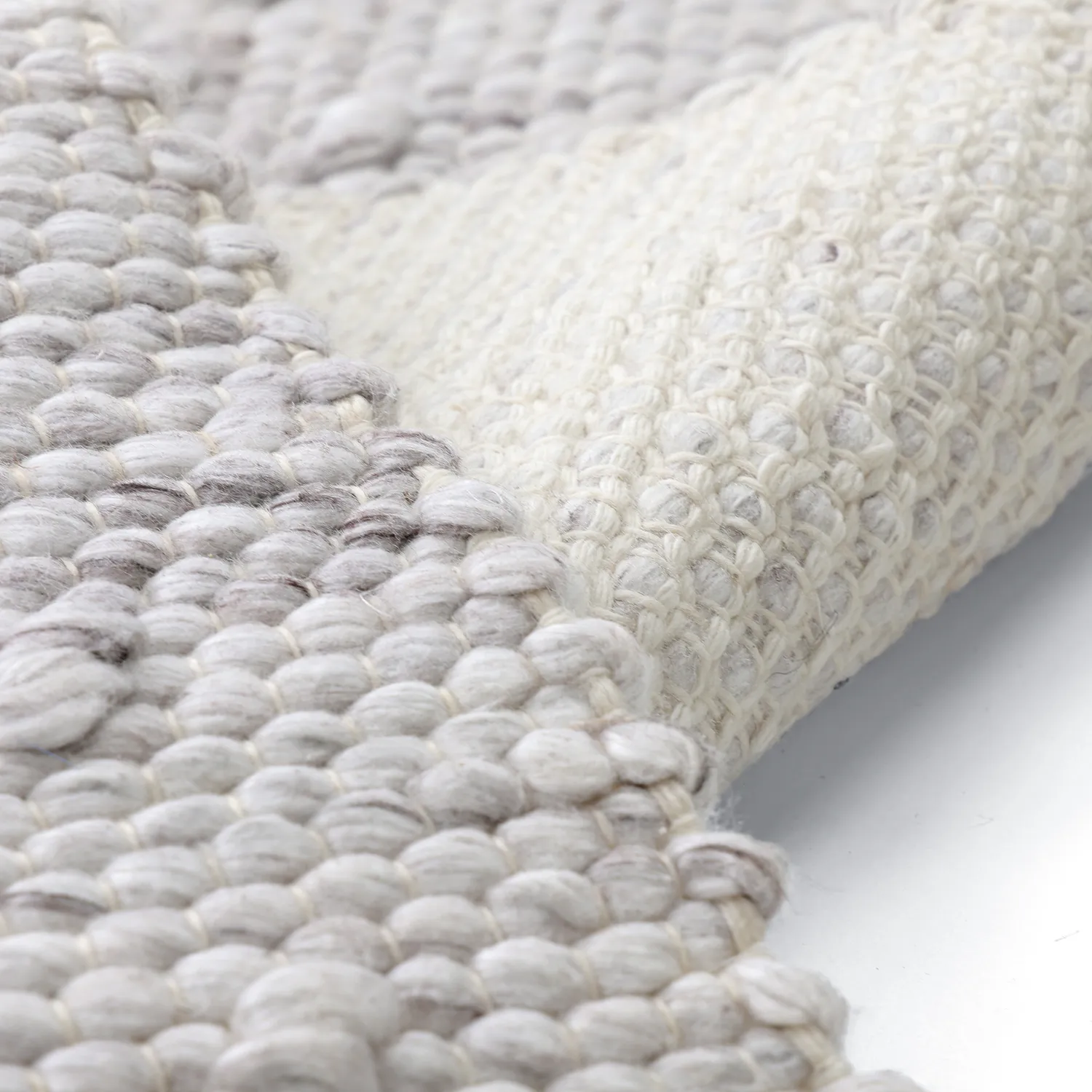 Koberec na vnútorné a vonkajšie použitie - Todi Wool Look (sivá/béžová)