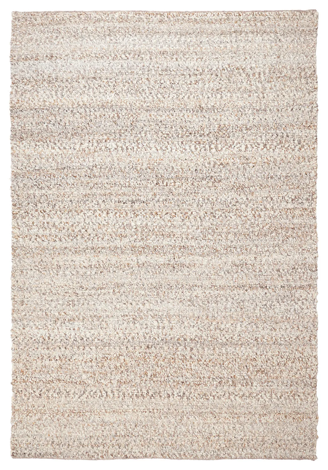 Koberec na vnútorné a vonkajšie použitie - Milford Wool Look (sivá/béžová)