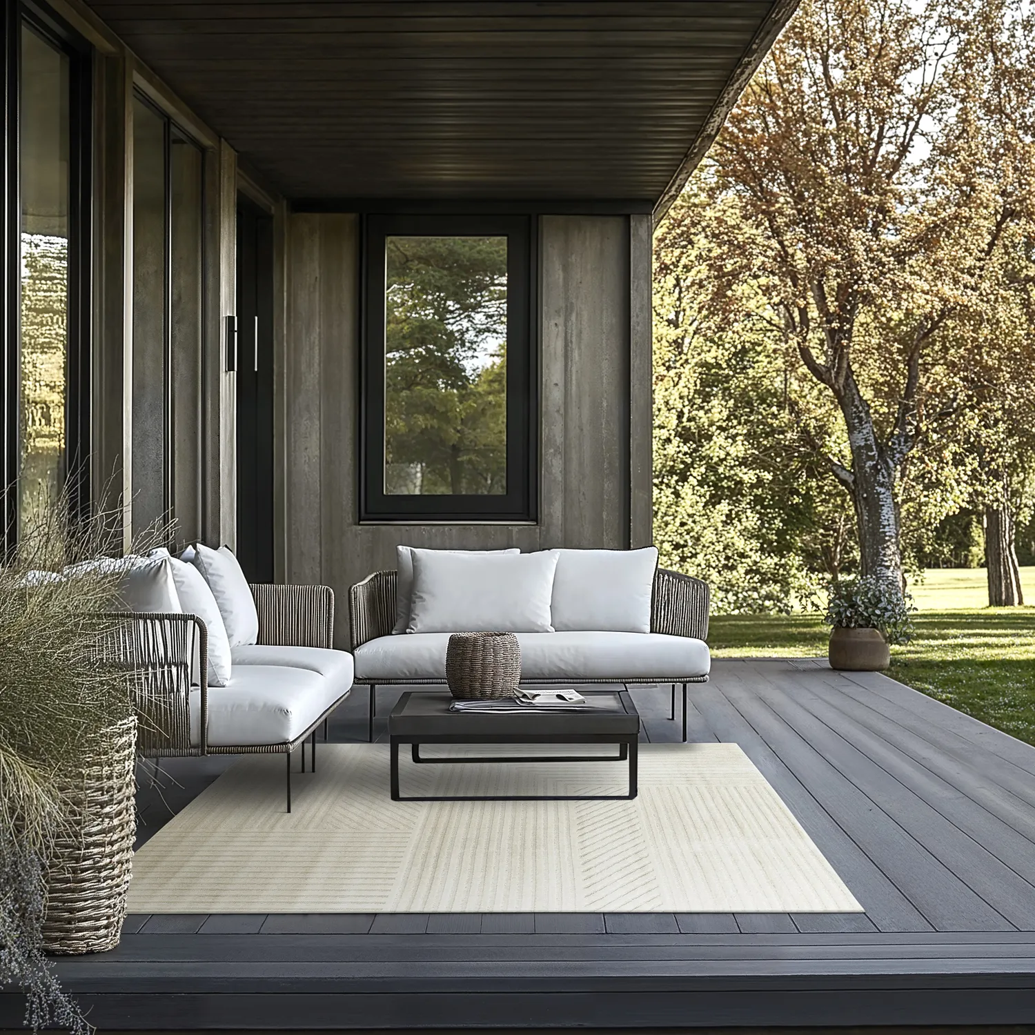 Shaggy Indoor-Outdoor - Avalon (krémový)