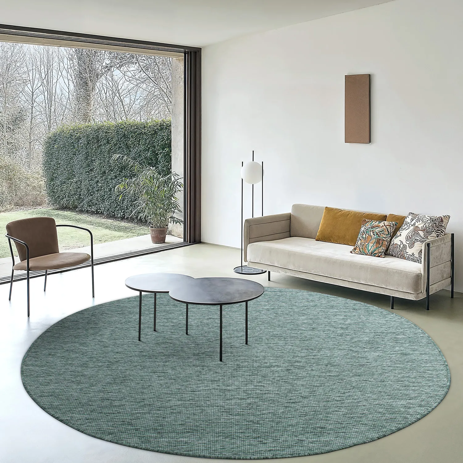 Kruhový koberec - Monsanto (zelený)