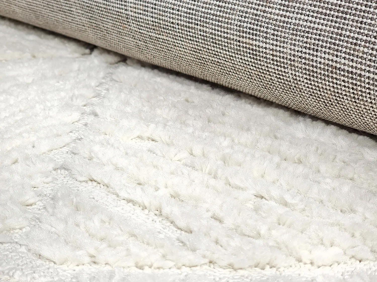 Kruhový koberec - Dallas (offwhite)