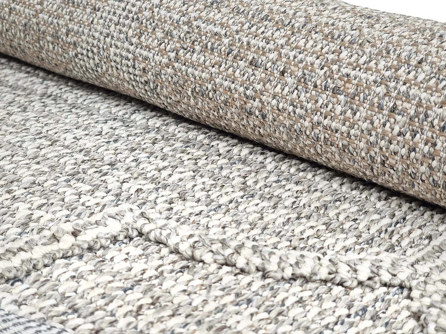 Kruhový koberec - Indoor/Outdoor Santos (šedá)