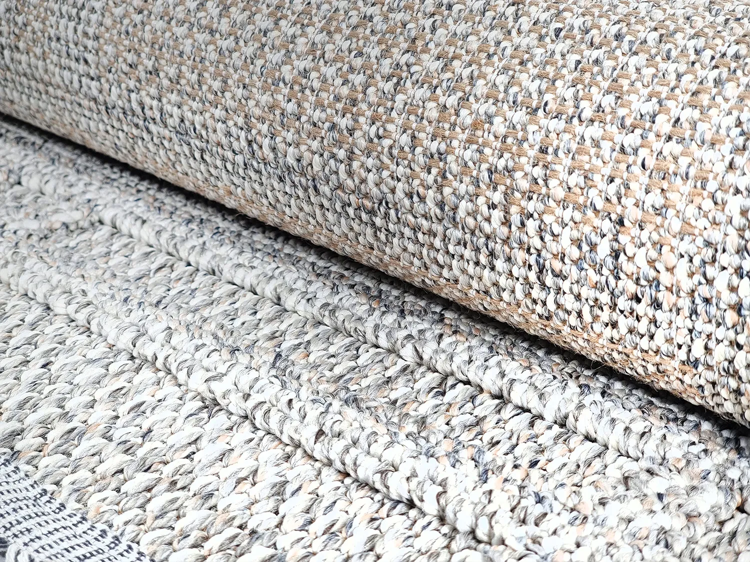 Kruhový koberec - Indoor/Outdoor Victoria (sivá)