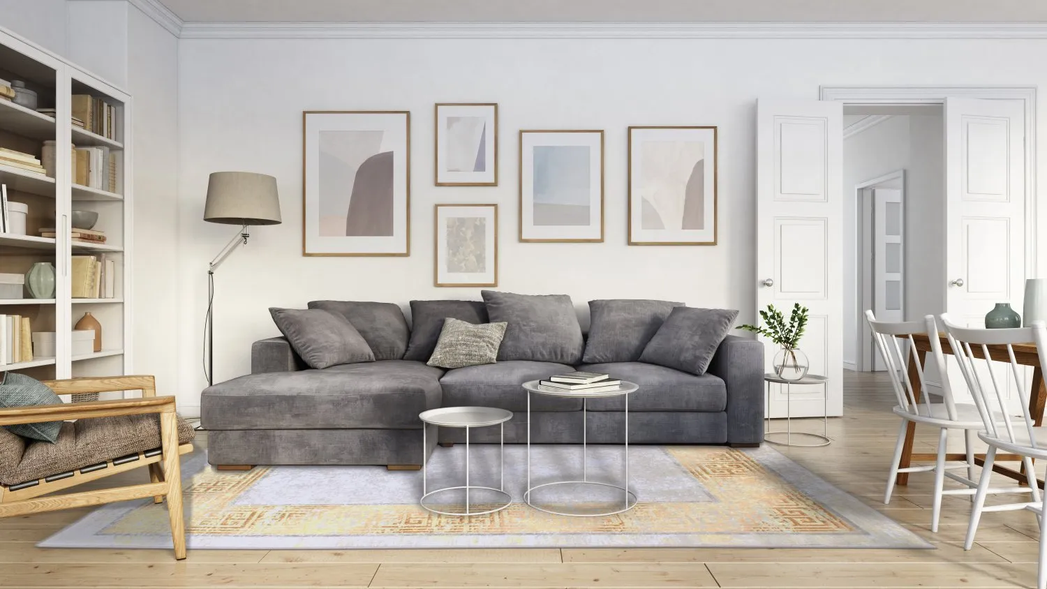 Koberec Wilton - Tilos (šedý)