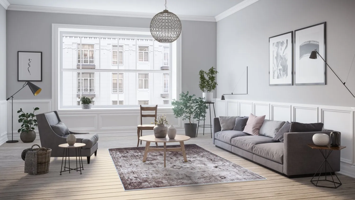 Koberec Wilton - Violetta (šedá)