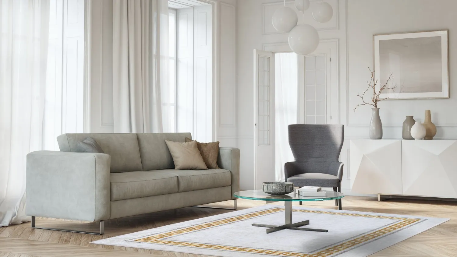 Koberec Wilton - Egiali (šedý)