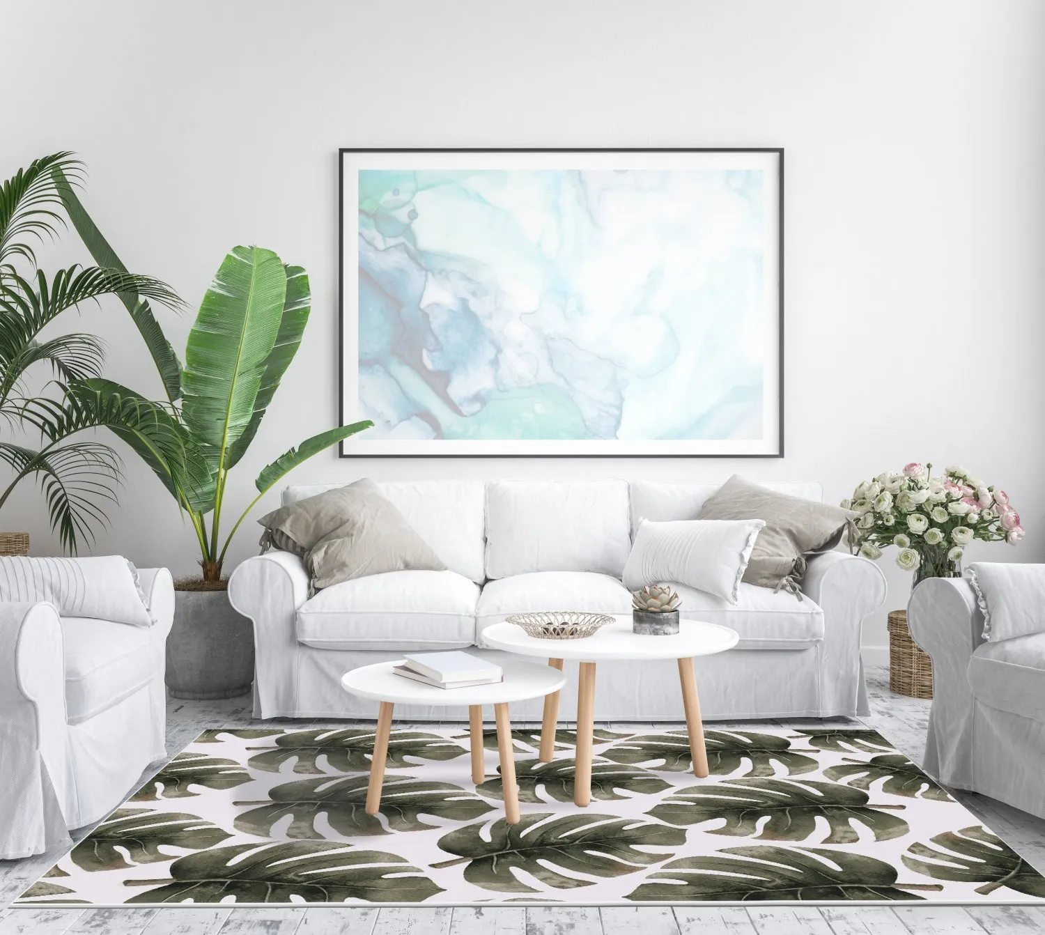 Koberec Wilton - Falling Leaves (zelený)