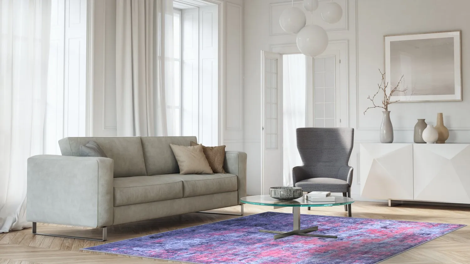 Koberec Wilton - Violetta (fialová)