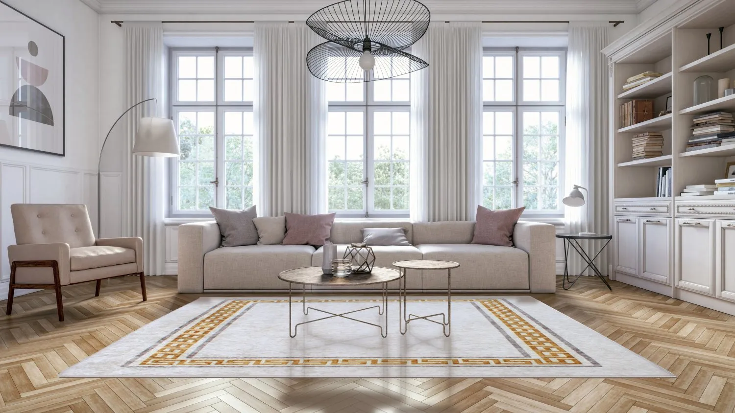 Koberec Wilton - Egiali (šedý)