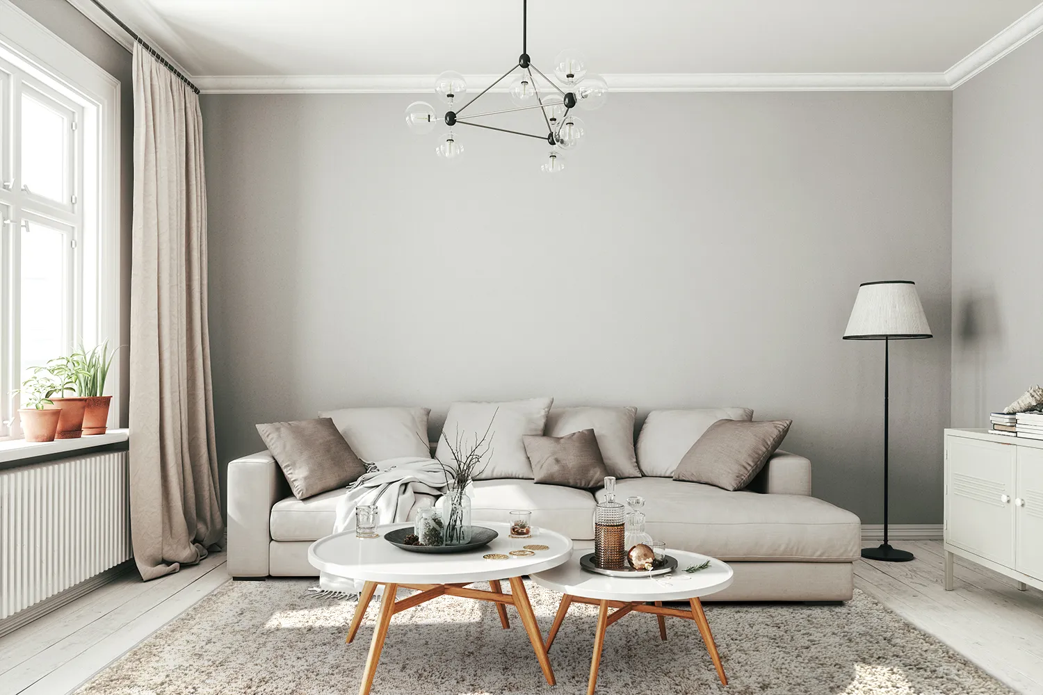 Koberce s dlhým vlasom - Carl (béžový)