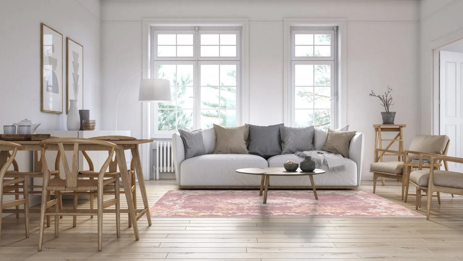 Koberec Wilton - Nefta (ružový)