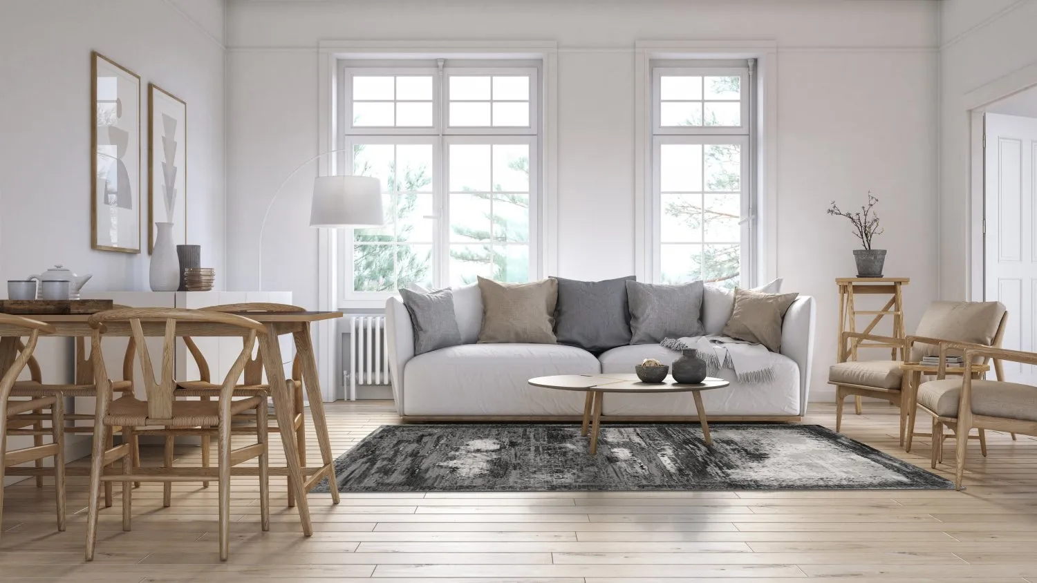 Koberec Wilton - Sovana (šedý)