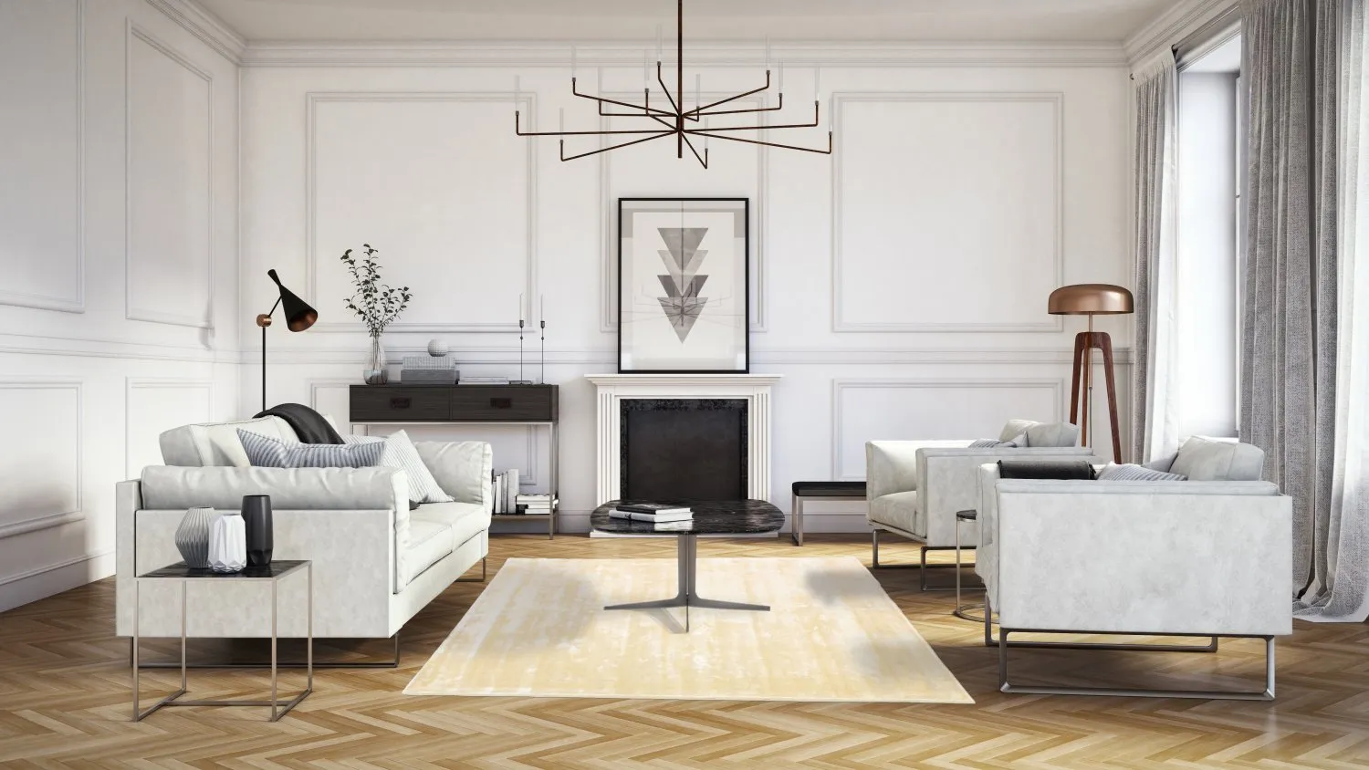 Koberec z viskózy - Jodhpur Špeciálna Luxusná Edícia (žltý)