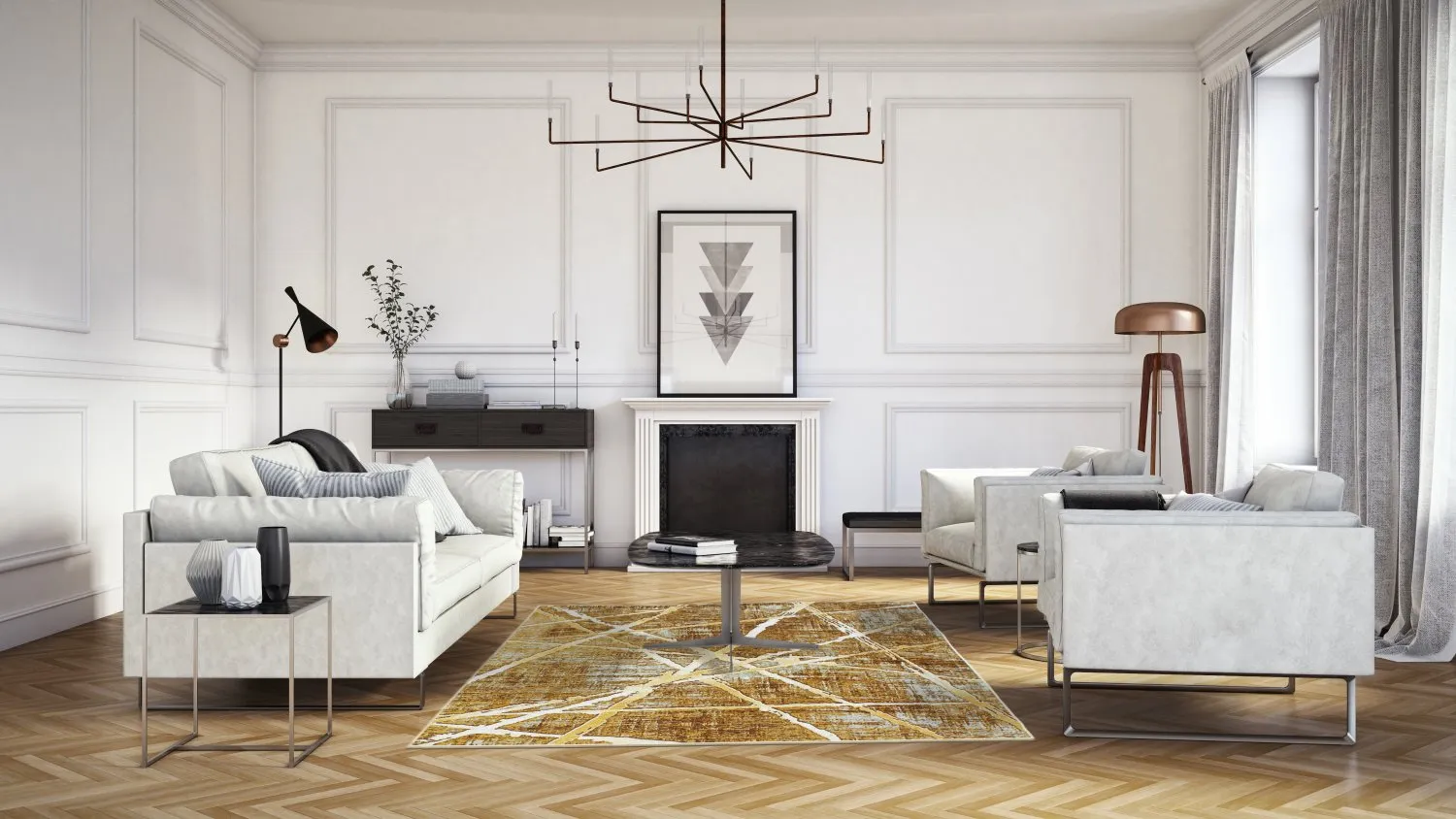 Koberec Wilton - Lagos (hnedý)