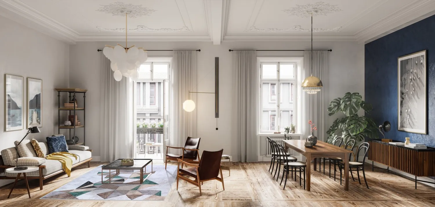 Koberec Wilton - Feres (šedá/bežová/multicolor)