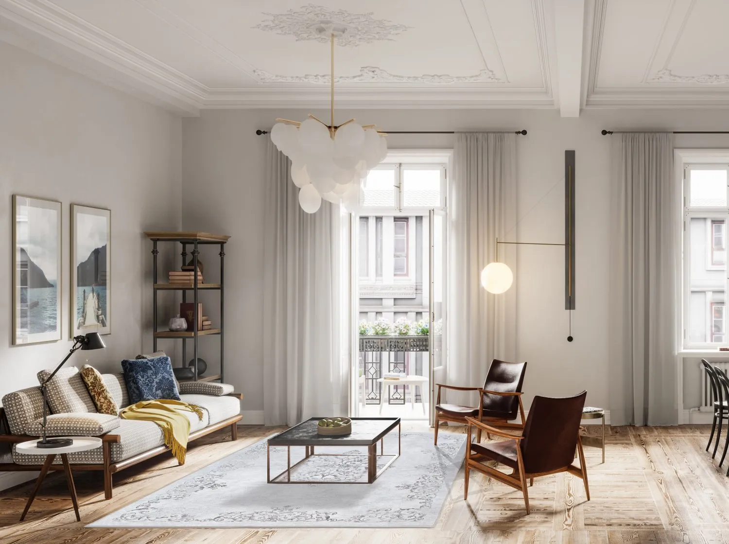 Koberec Wilton - Santi (svetlo šedý)