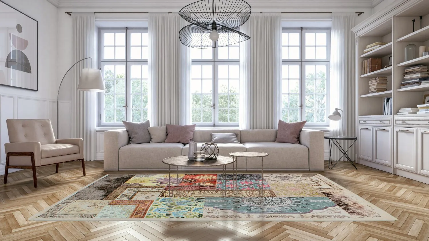 Koberec Wilton - Linosa (multicolor)