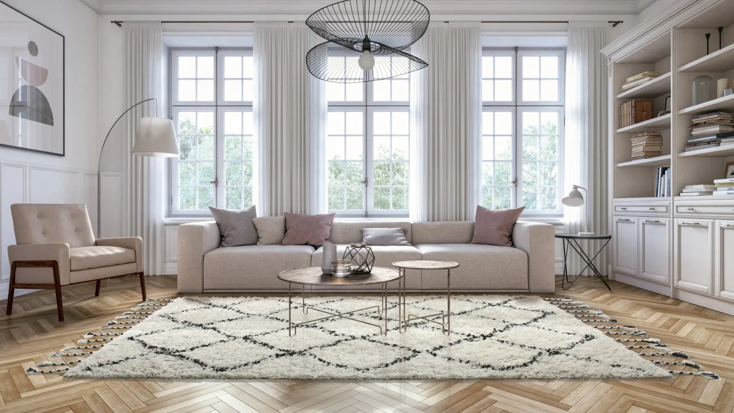 Vlněný koberec - Sevilla Berber