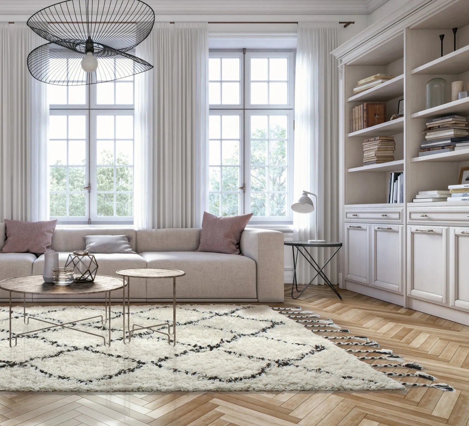 Vlněný koberec - Sevilla Berber