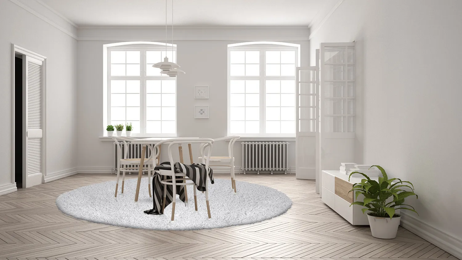 Kruhové koberce - Antuco (šedá)