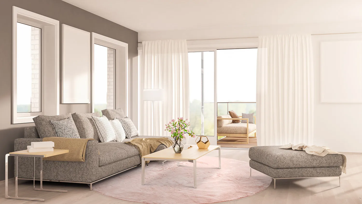 Koberce okrúhle - Aranga Super Soft Fur (ružová)