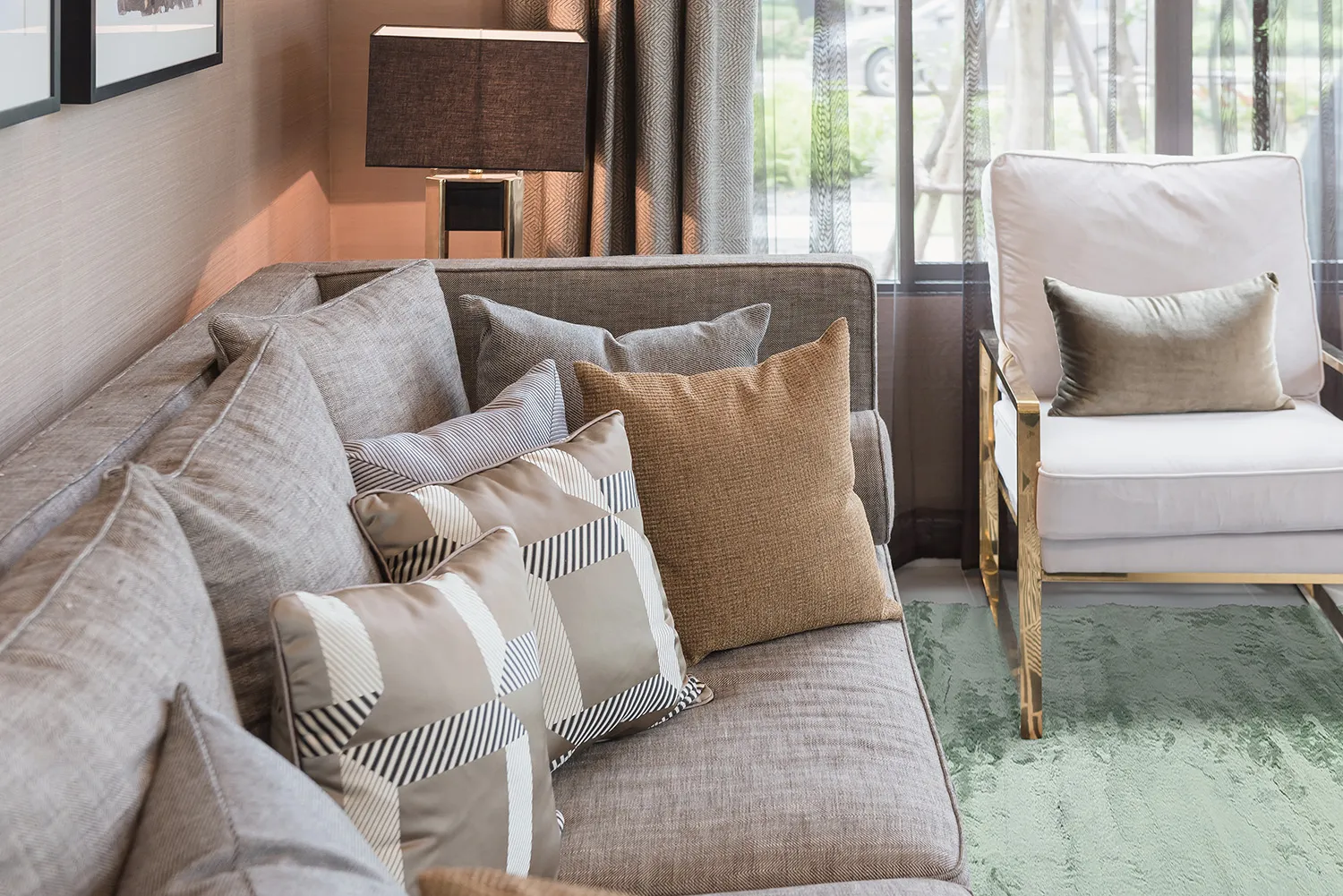 Koberce s dlhým vlasom - Aranga Super Soft Fur (zelená)