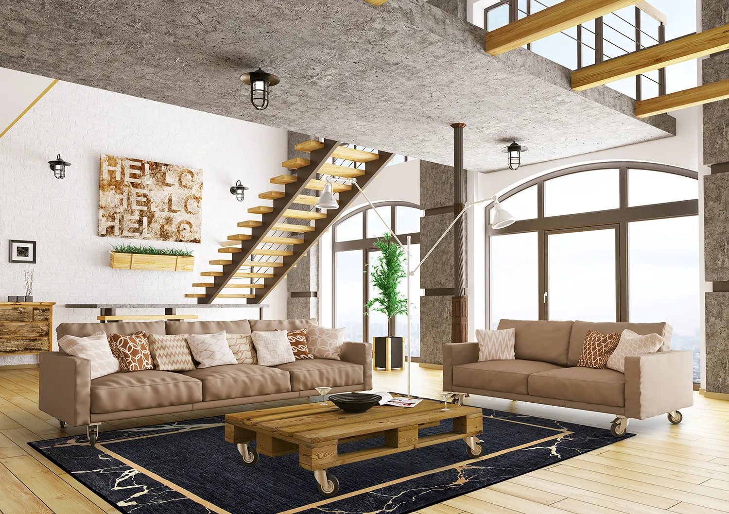 Koberec Wilton - Cerasia (antracit)