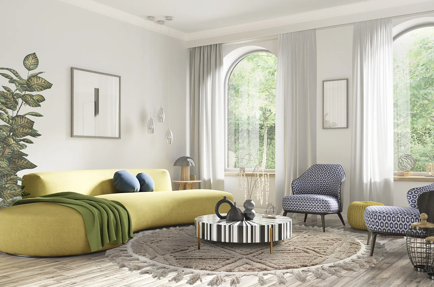 Kolozový koberec - Dover (béžový)