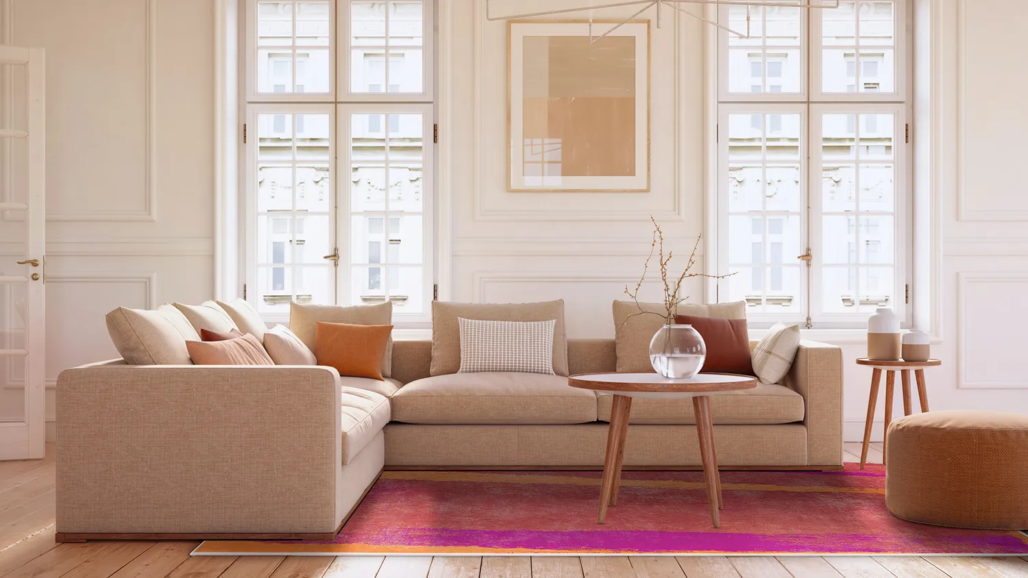 Koberec Wilton - Asti (červený)