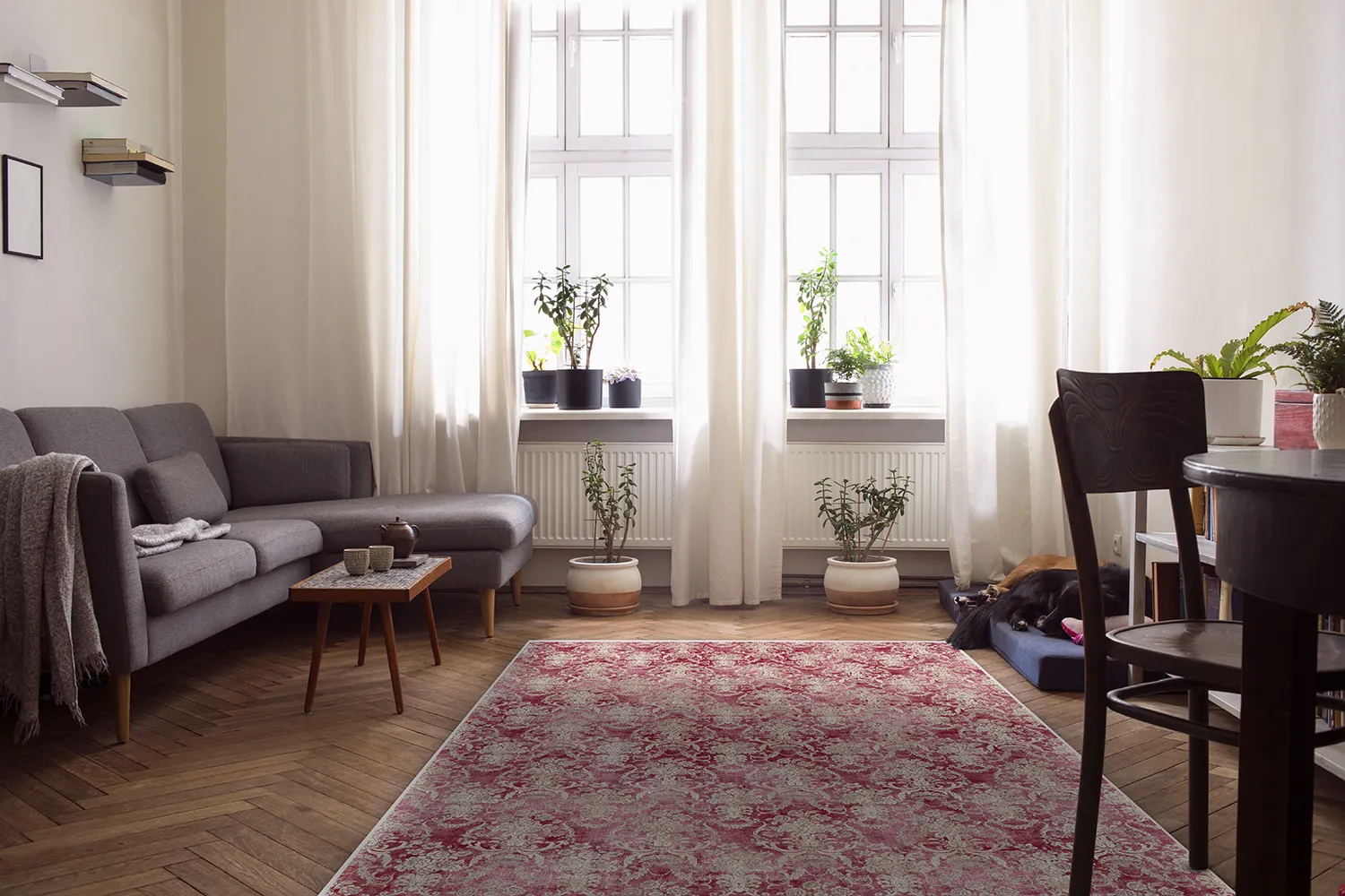 Koberec Wilton - Edirne (ružový)