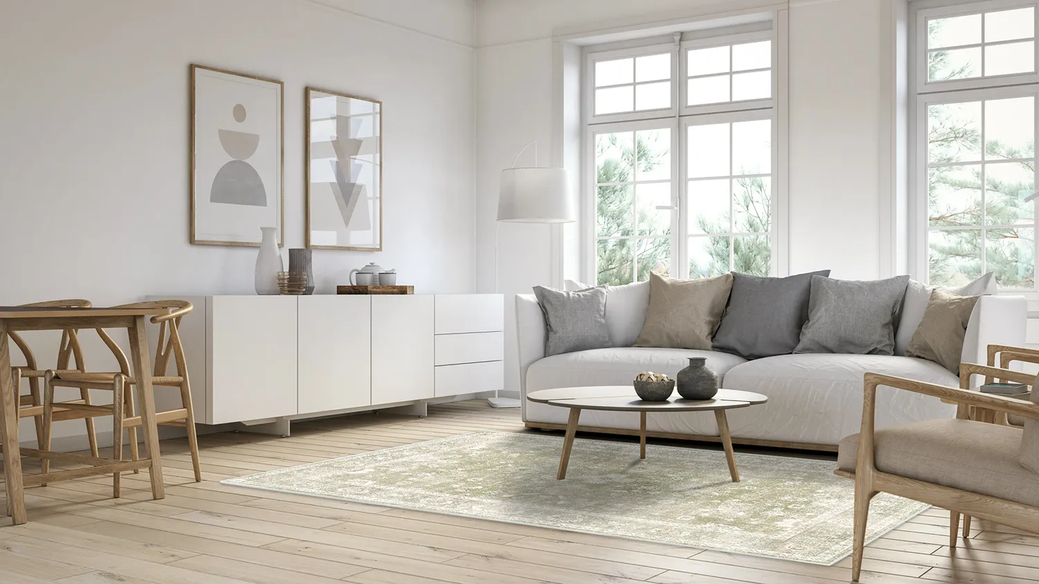 Koberec Wilton - Gombalia (svetlozelená)