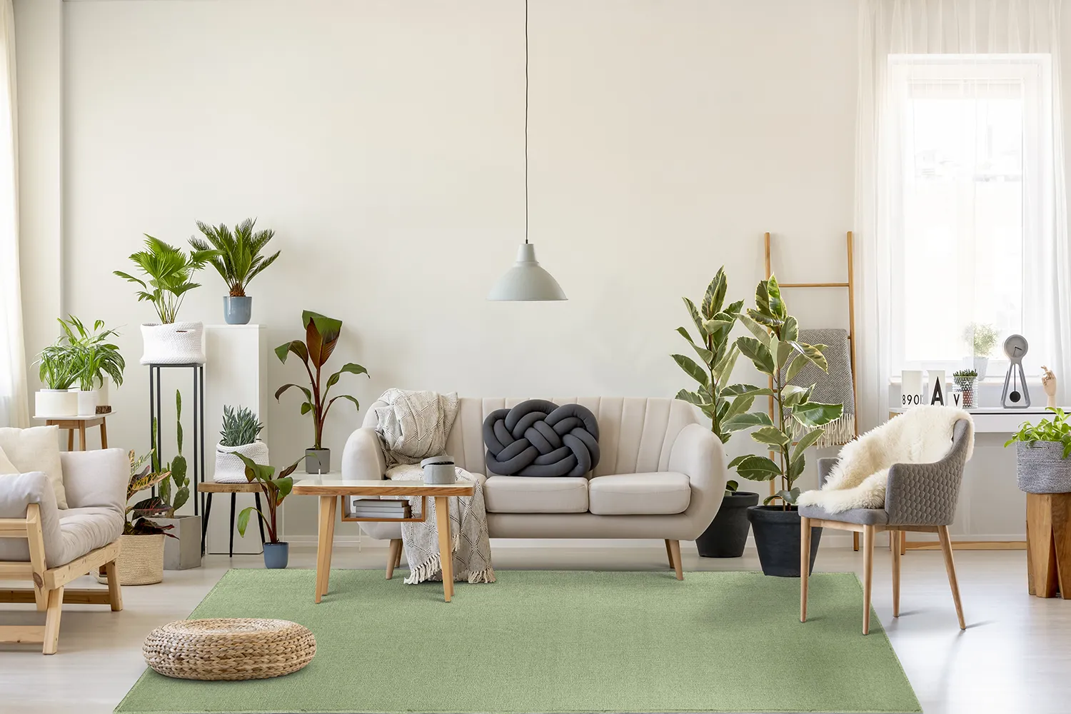 Vlnený koberec - Hamilton (Chive)