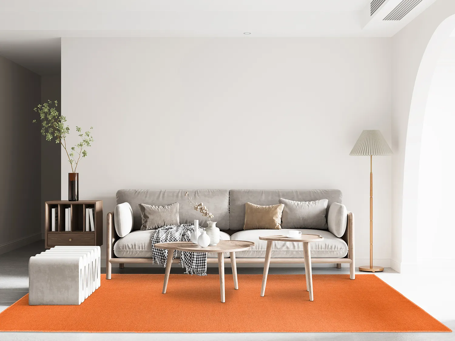 Vlnený koberec - Hamilton (Orange Peel)