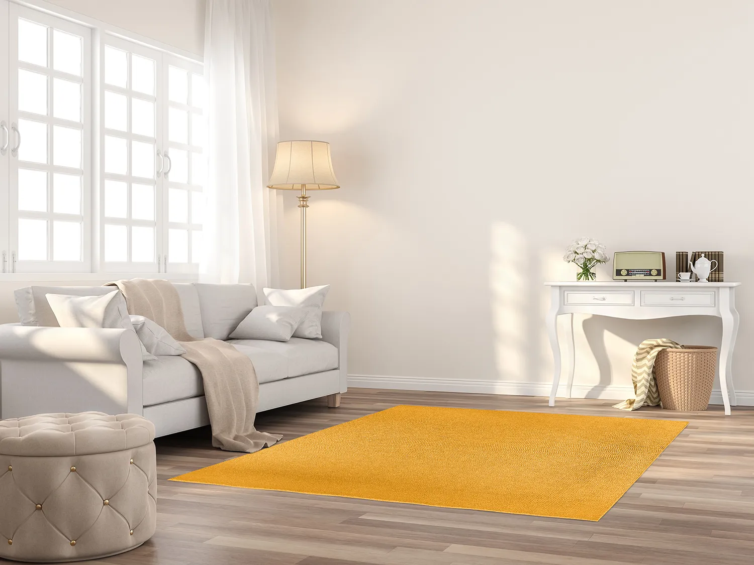 Vlnený koberec - Hamilton (Saffron)