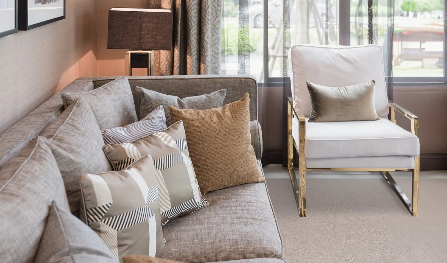 Vlnený koberec - Hamilton (príroda)