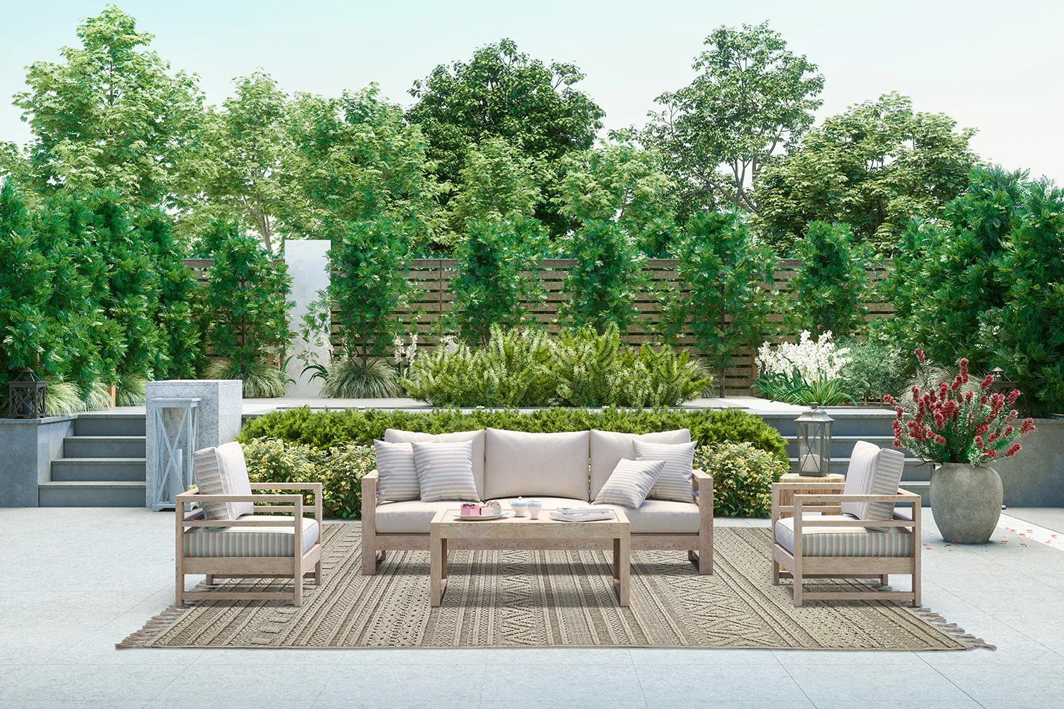 Shaggy - Indoor/Outdoor Athena (béžový)