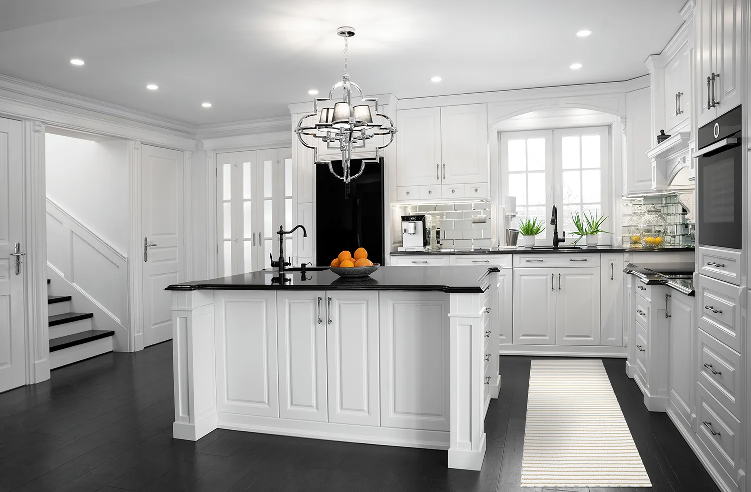 Plastové koberce - Kensington (béžová/biela)