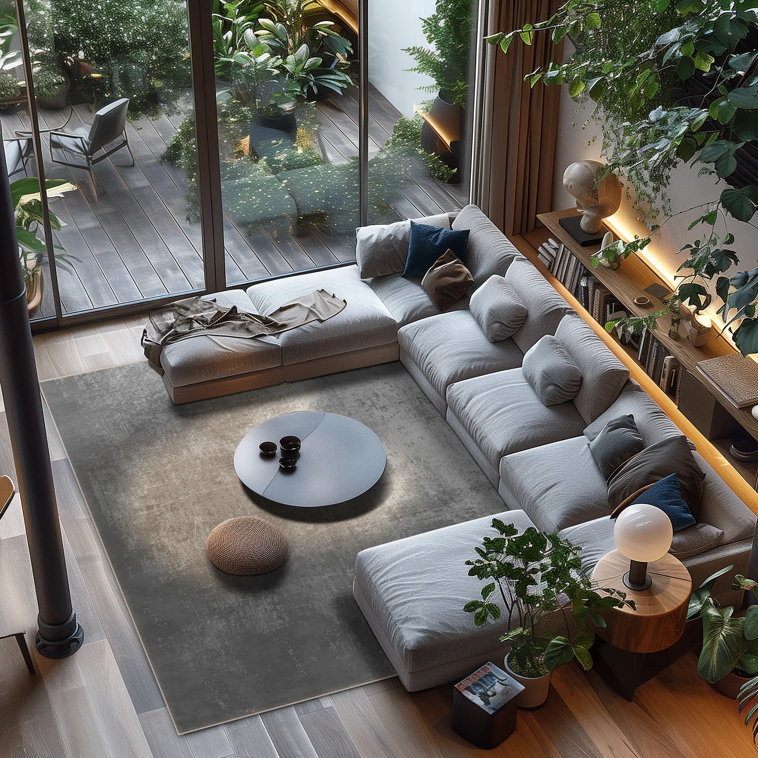 Koberec Wilton - Lynton (tmavo šedý)