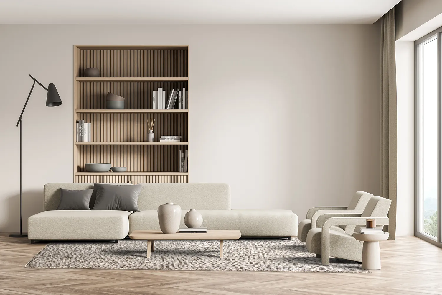 Koberec pre interiér a exteriér - Odin (béžový)