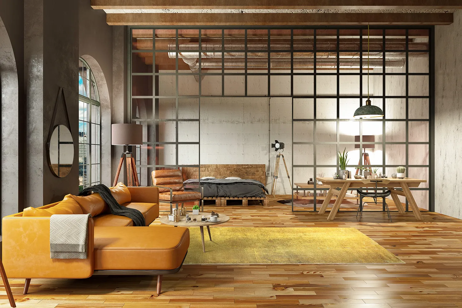 Koberec Wilton - Pazin (žltá/zelená)