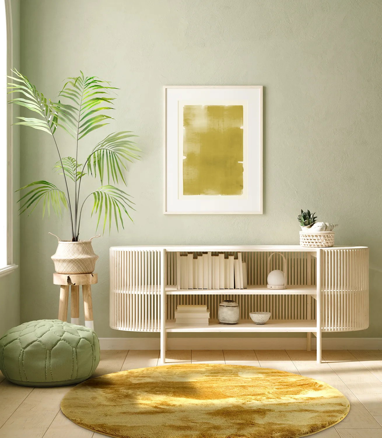 Koberce okrúhle - Aranga Super Soft Fur (okrová)