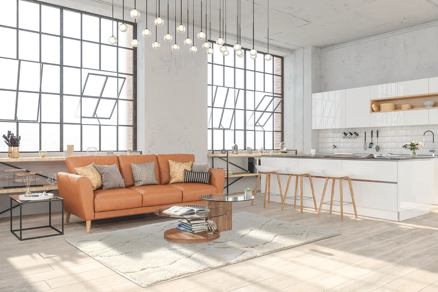 Koberce s dlhým vlasom - Enola (offwhite)