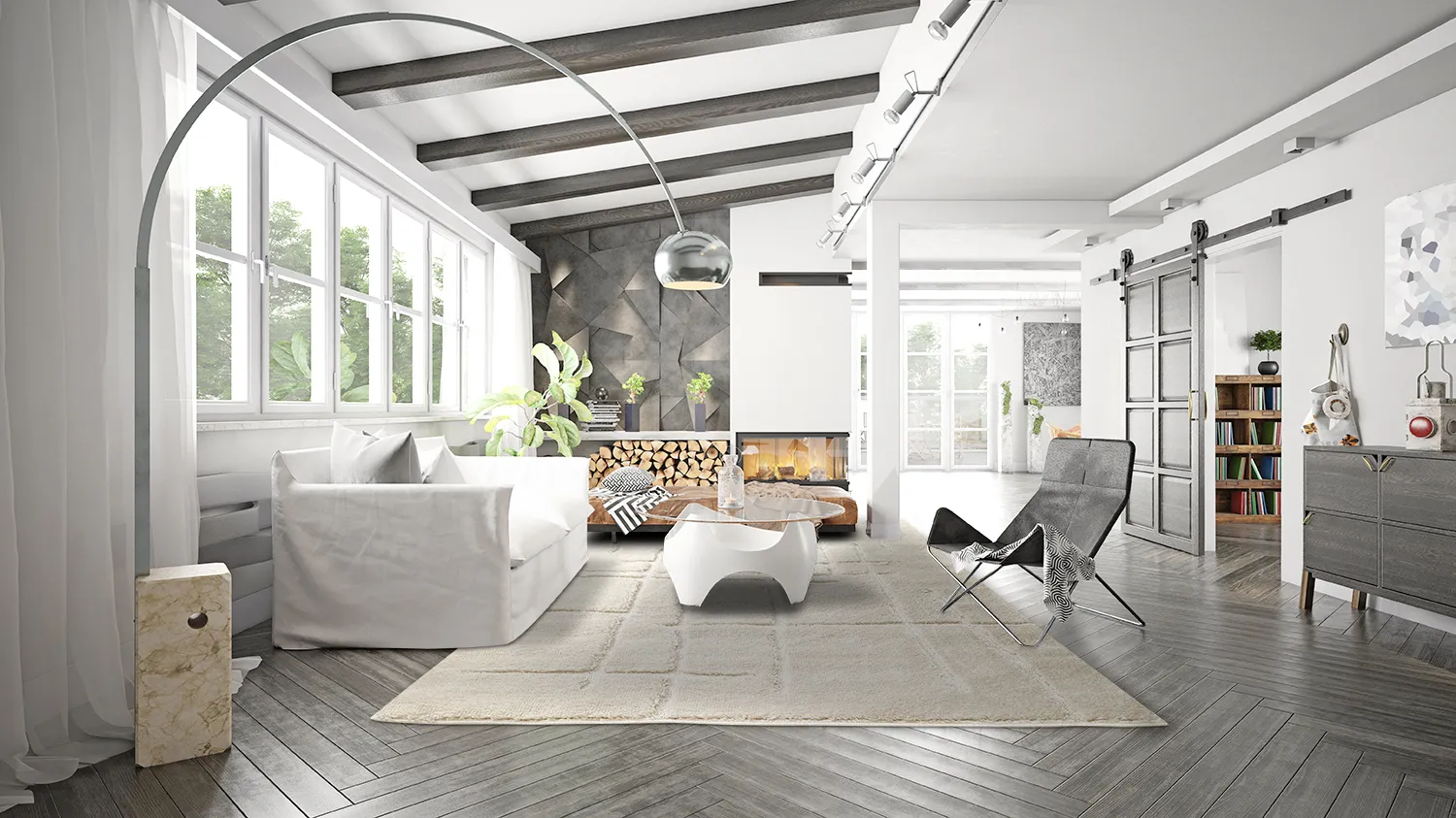 Koberce s dlhým vlasom - Flavia (offwhite)