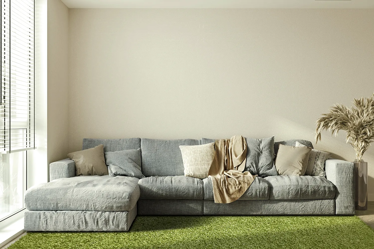 Koberce s dlhým vlasom - Zoe (zelená)