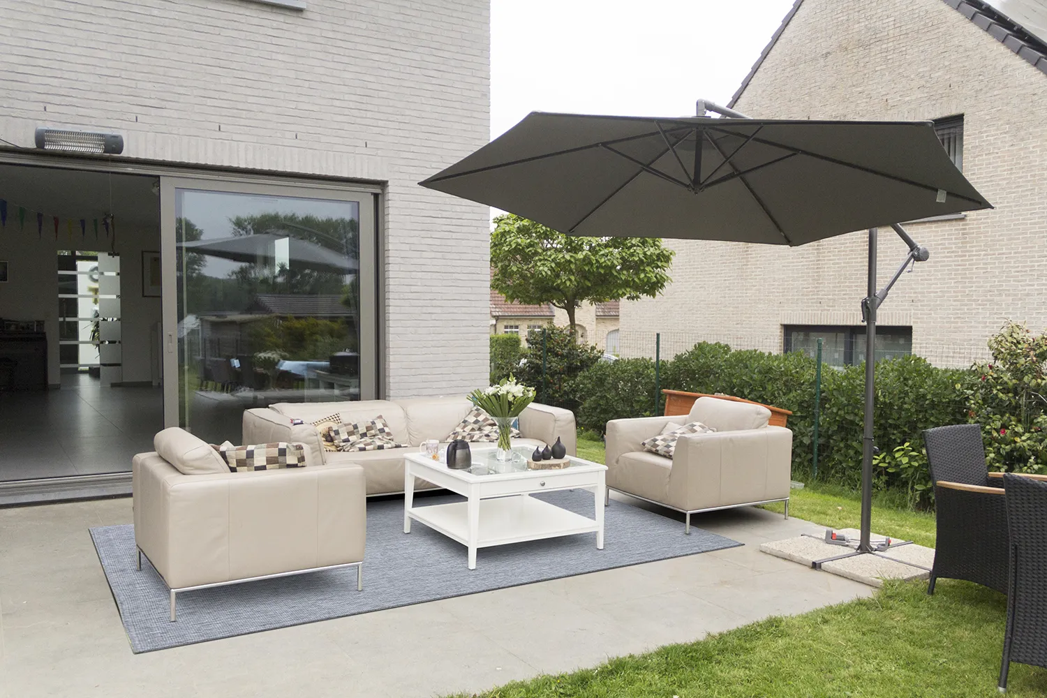 Koberec do interiéru a exteriéru - Monsanto (šedý)