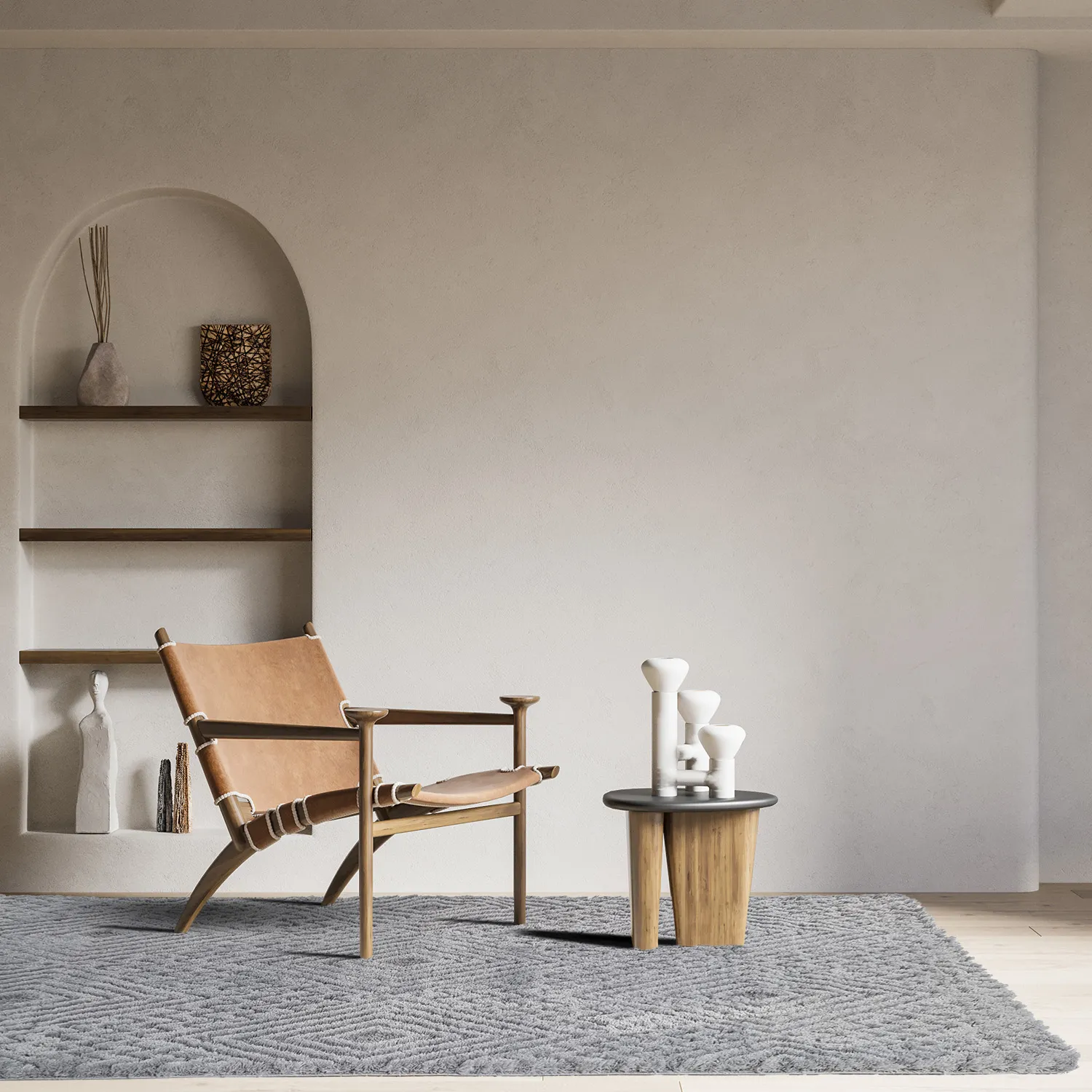 Hladké koberce - Štetín (šedá)